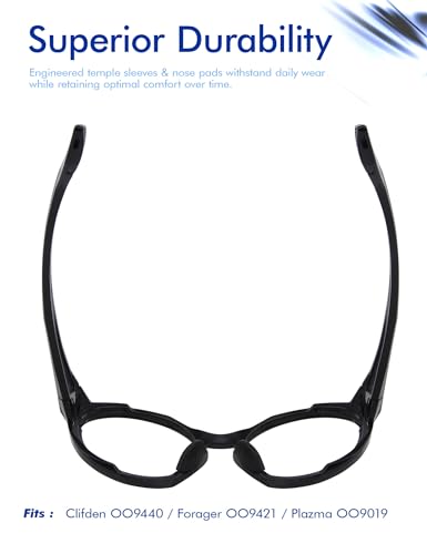 Image of SAUCER Replacement Nose Pieces Pads for Oakley Forager OO9421 Sunglasses
