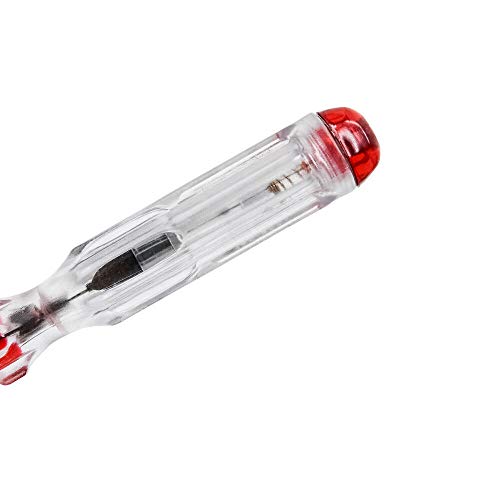 Image of 10x Mains Circuit Tester, Electric Tester Pen Screwdriver Voltage Circuit Test Pen Voltage Pen AC For Electrical Test