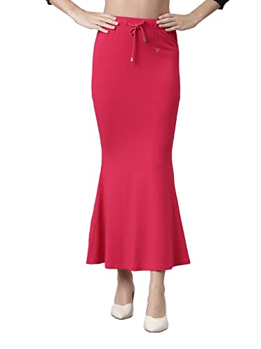 Image of TWIN BIRDS Saree Shapewear for Women | Super Soft Viscose Elastane Saree Petticoat Skirt | Stretchable & Comfortable SareeShaper