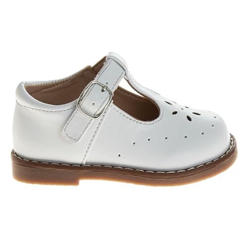 Josmo Baby Girls Maryjane Flats Slipon - Newborn Infant Formal Dress Shoes School Mary Janes (Size 3-8 Infant-Toddlers)2