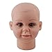 Voloria Small Baby Girl Children Mannequin Manikin Head for Wig Hats Display Show Stand Model Mannequins 1piece