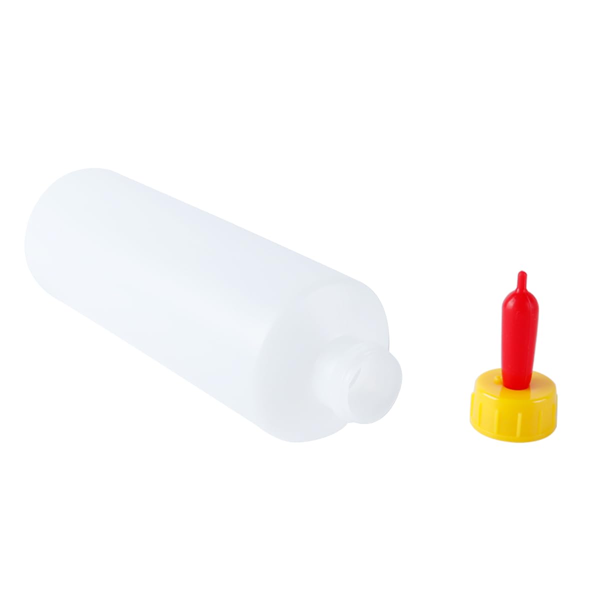 5 biberones para corderos, 400 ml, para leche de cabra y oveja, con 10 chupetes adicionales.