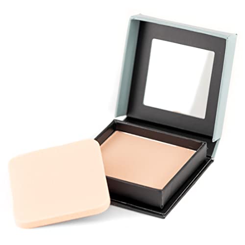 Palladio, Pressed Rice Powder With Mirror Mattifying Makeup Setting That Lasts All Day Instantly Absorbs Oil Works Alone Or With Makeup, Translucent, 0.26 Ounce #TOP2