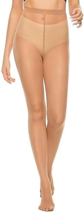 Women's/Girls's High Waist Pantyhose Sheer Tights Stockings, Free Size, Beige