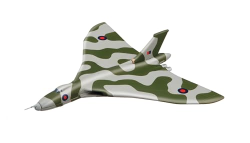 Corgi Diecast Flying Aces Avro Vulcan Miniature Display Model Aircraft CS90649, Gray & Green - Image 2