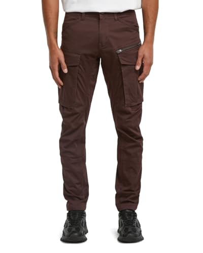 Pantalon Rovic Zip 3D Regular Tapered G-STAR Homme brun chocolate plum taille 38W 32L