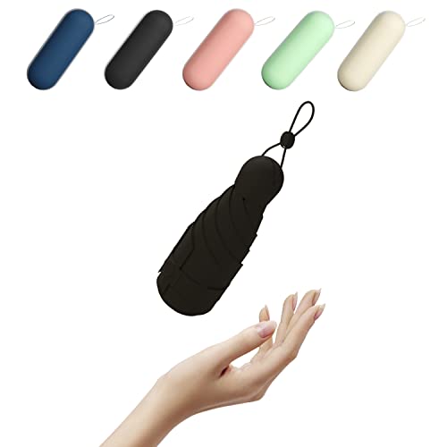 Baodini Mini Umbrella For Travel Super Compact Lightweight Uv Umbrella Protection Sun For Purse #TOP10
