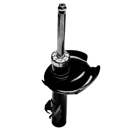 Image of Detroit Axle - 2WD Front 2pc Shock Absorbers for Volvo C30 C70 S40 V50, 2 Shock Absorbers Assembly Replacement