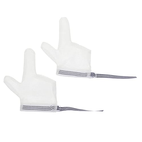 Cabilock 1 Paar Anti- -Handschuhe Pflegehandschuh Keine Kratzer Fäustlinge Mini-Saugnäpfe Daumenlutschschutz Baby-Fingerschutz Daumenschutz Für Daumenlutscher