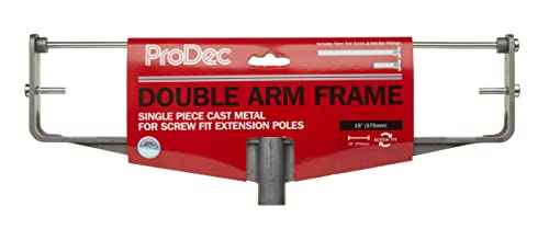 ProDec 375 mm robuster Doppelarm-Farbrollenrahmen, Aluminiumguss – Ansicht 2