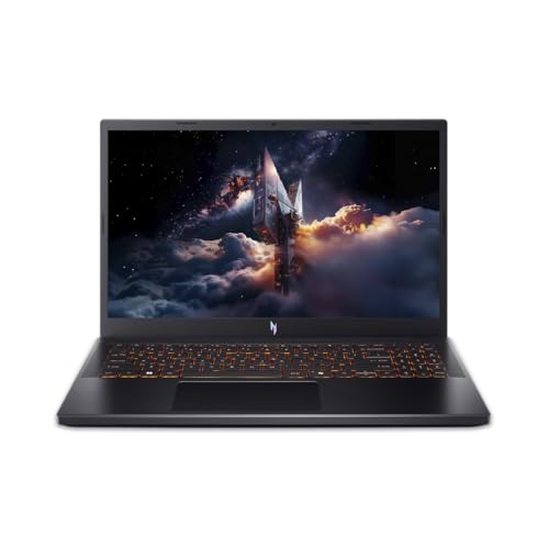 Acer Nitro V 15 ANV15-52 Gaming Laptop da 39,6 cm (15,6 pollici), Full HD Intel Core i7-13620H, 16 GB RAM, 512 GB SSD, NVIDIA GeForce RTX 5050, senza sistema operativo), tastiera spagnola QWERTY nera - Notebook - Immagine 1