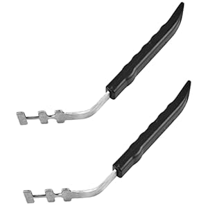 Anneome 2 Stück Grillrostheber DCJ509 Edelstahl