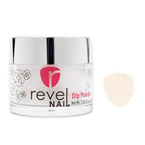 Revel Nail Dip Powder | for Manicures | Nail Polish Alternative | Non-Toxic & Odor-Free | Crack & Chip Resistant | Can Last Up to 8 Weeks | 1oz Jar | Shimmer | Marion