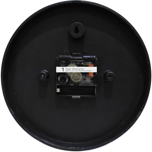 Image of Bosco Modern and Decorative Non Ticking Silent, Brown & Black dial Frame 20 CM Table Cum Round Wall Clock for Home, Living Room, Bedroom, Office and Kitchen I BWC-1201 Brown & Black