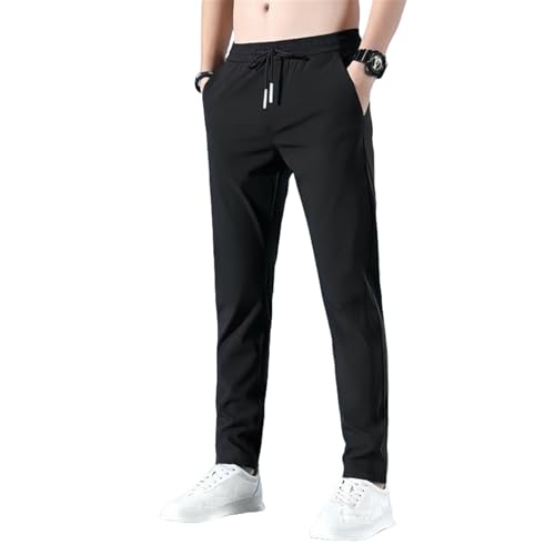 Pantalon long d'été en soie glacée pour vos journées décontractées