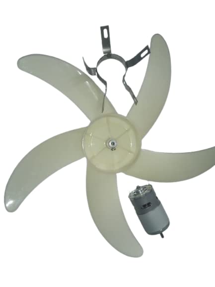 Rashri; One for all 5 Wings 14 inch Propeller with RS775 Motor and clamp
