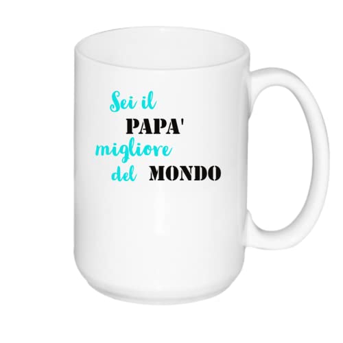 TAZZA CERAMICA PRIMA COLAZIONE CAFFE' THE