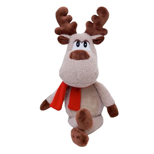 Figura natalizia di renna - Big Fabric Boll, Ornament di festore stagionale, accoglienti decorazioni invernali, affascinanti decorazioni per le vacanze | Bambola di Natale Renier Grande esecuzi