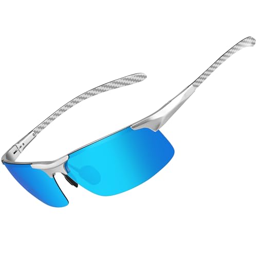 Image of BIRCEN Carbon-Fiber Polarized Sunglasses for Men: 0.74 oz & UV Protection