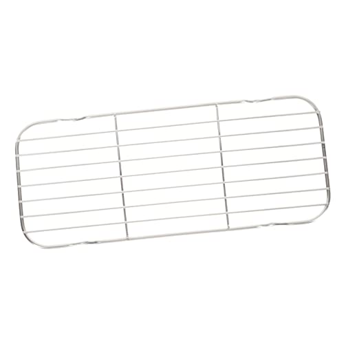 BEBEMOKO Rejilla Para Enfriar y Hornear De Acero Inoxidable 1/3 Tamaño, Resistente Al Desgaste, Rejilla Multifunción Para Freír y Asar, Adecuado Para Cocina y Horno, Soporte Metálico Para Cocinar