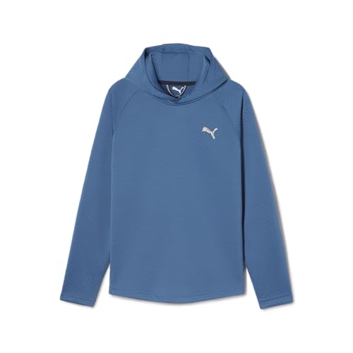 Image of Puma Golf Men's Standard Pebble Hoodie, Blue Horizon