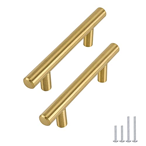 29 Enticing Gold Knobs for a Quick Kitchen Refresh