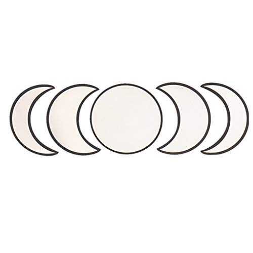 FRAUIT 5pcs Specchio da Parete in Legno Specchi di...