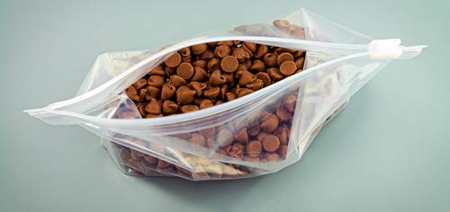 Miniatura 6 de Bolsas deslizantes de 39.4 x 5.9in, 100 unidades, de almacenamiento de peso pesado, 39.4 x 5.9in, bolsas de sándwich de calidad para alimentos, ropa