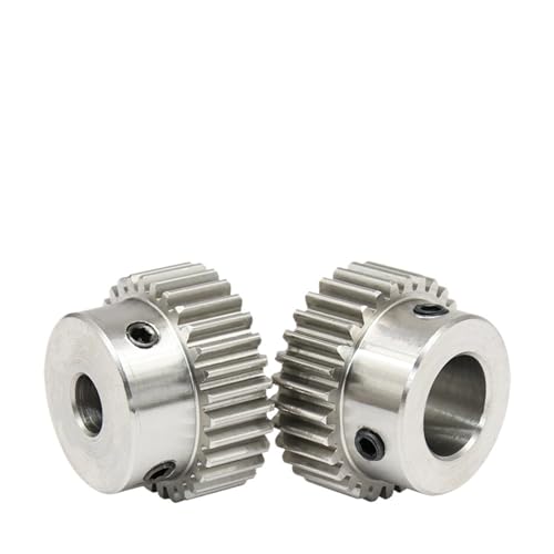 Piñón de engranaje cilíndrico 1M-31T de acero con orificio de 8 mm