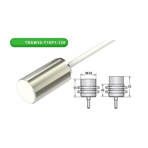 Capteur de proximité inductif avec portée de 16 mm normalement ouvert