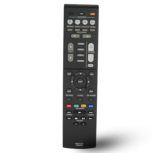 Télécommande pour Yamaha RX-V381 avec accès complet aux menus