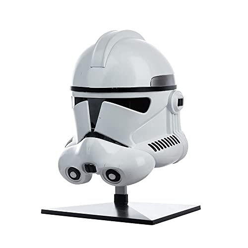 Casque de Trooper blanc en résine pour cosplay d'Halloween et collectionneur