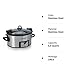 Crock-Pot 6 Quart Cook & Carry Programmable Slow Cooker with Digital Timer, Stainless Steel (CPSCVC60LL-S), pack of 1