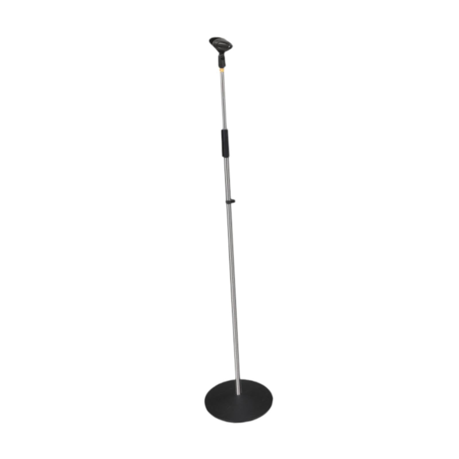 Microfono Stand Stable Con Base Rotonda E Clamp Flessibile