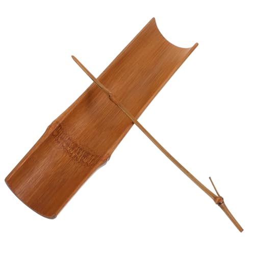 FUNOMOCYA 2pcs Bamboo Tea Scoop Carbonized Shovel Set Tea Utensils Matcha Accessory
