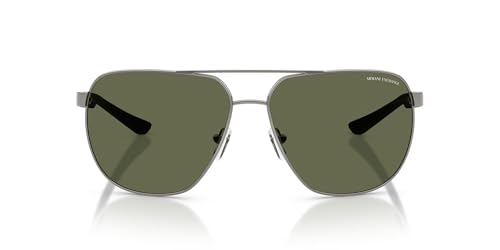 Image of Armani Exchange Mens AX2047S Aviator Sunglasses