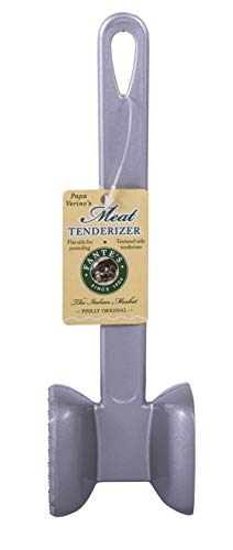 Fantes Non-Stick Meat Tenderizer Marinating Prep Tool, Double Sided, The Italian Market Original