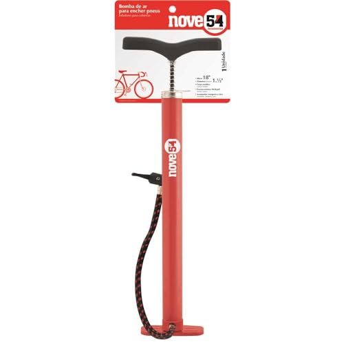Nove54, Bomba De Ar Para Encher Pneus, Com Alavanca, 18
