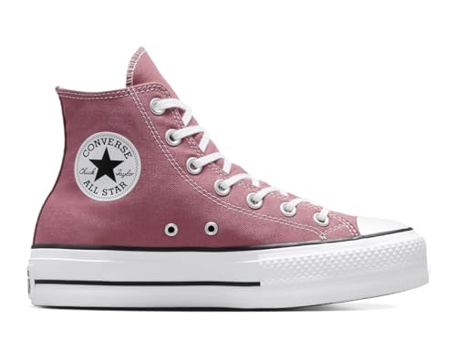 Converse, Ctas Lift Hi - Zapatillas altas de moda casual unisex, Light Saddle, 36 EU
