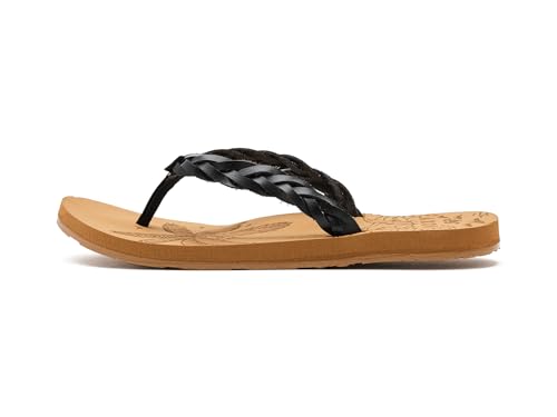 Image of Roxy Women's Feel Breezie Braided Flip Flop Sandal