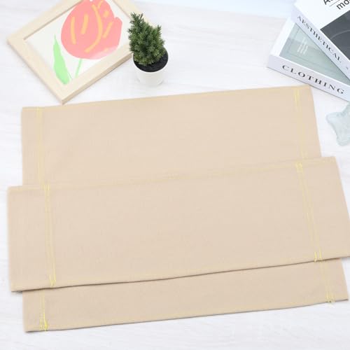 GORGECRAFT Stuhl-Ersatz Leinen Beige Lässig Regisseur Film-Stühle Bezüge Kit Regiestuhlbezug egiestuhl Canvas Ersatzsitz Tragbare Klappstühle Abdeckung Direktoren Stuhlhusse für Home Director Stuhl