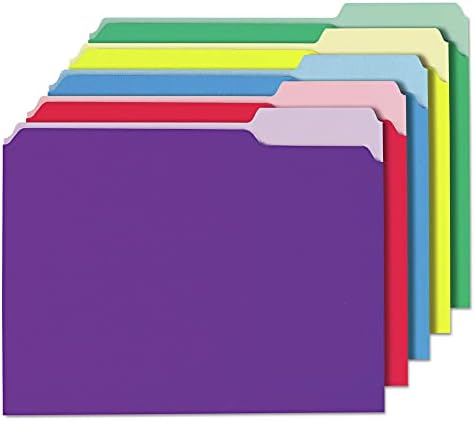 Amazon.com: Universal UNV12306 1/3-Cut Assorted Tab Interior File ...