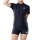 [フィラ] スクール水着 半袖 フルジップ Fロゴ 174104