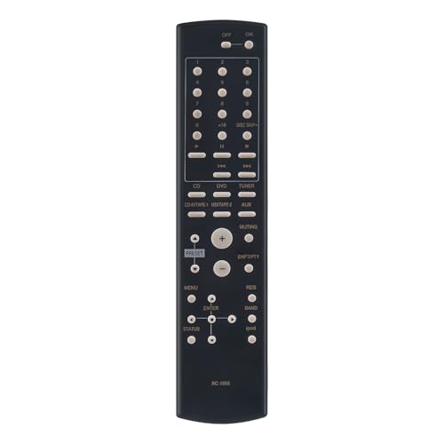 Télécommande de rechange compatible Denon DRA-500 RC-1055 pour amplificateur et récepteur AV