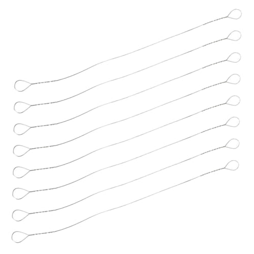 VALICLUD 8pezzi Filo Per Formaggio in Acciaio Resistente Filo Di Ricambio Per Affettatrice Filo Per Formaggio Per Affettatrice Per Tagliare Per Burro