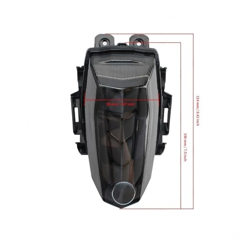 Luces traseras integradas tipo LED con señal giro freno para motocicleta YZF-R125 2022 2023 5