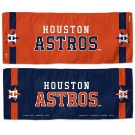 Houston Astros Serviette rafraîchissante 30,5 x 76,2 cm