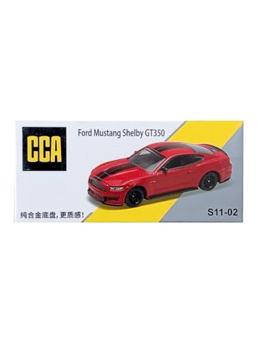 Image of CCA 1:64 Ford Mustang Shelby GT350 Collection Cool Car Series 3+ Years (Red)