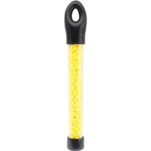 Hampton Art Lemon-Glass Bead Tubes, Acrylic, Multicolour, 14.6x1.9x1.52 cm