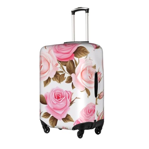 Floral Flower Rose Printed Luggage Cover Elastic, Washable, Universal Fit 18-32 Inch Travel Suitcase Cover Easy To Identify2